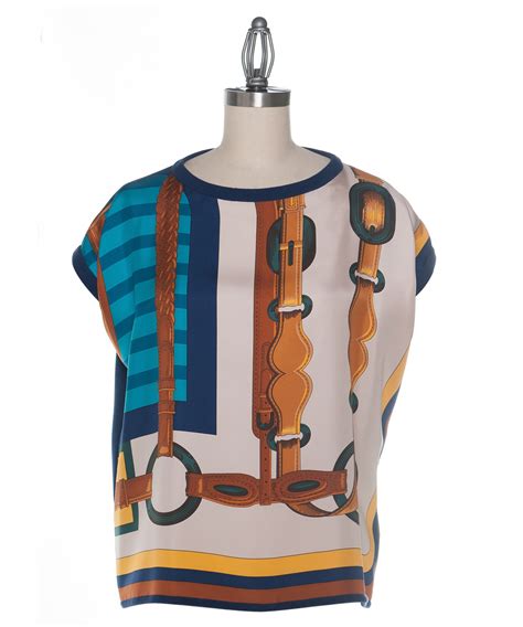 hermes blouse silk|Hermes blouses for women.